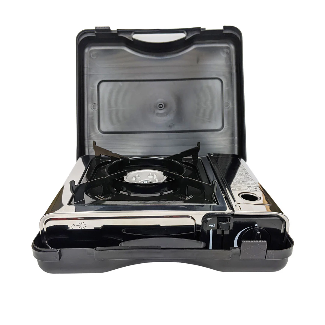 Bright Spark Stainless Steel Gas Cartridge Camping Stove - Image 3