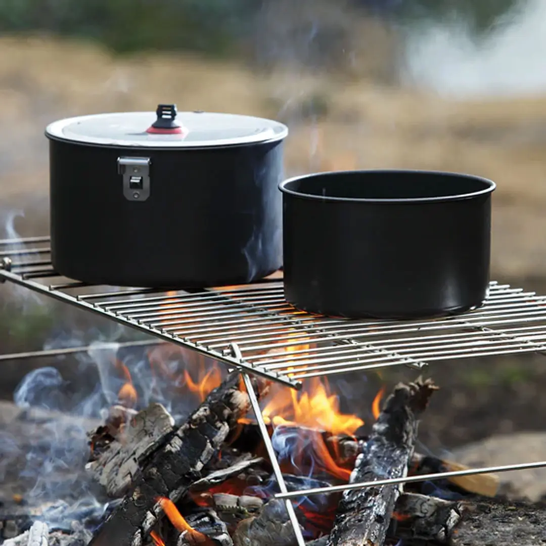 Coghlans Collapsible Camp Fire Steel Grill - Image 5