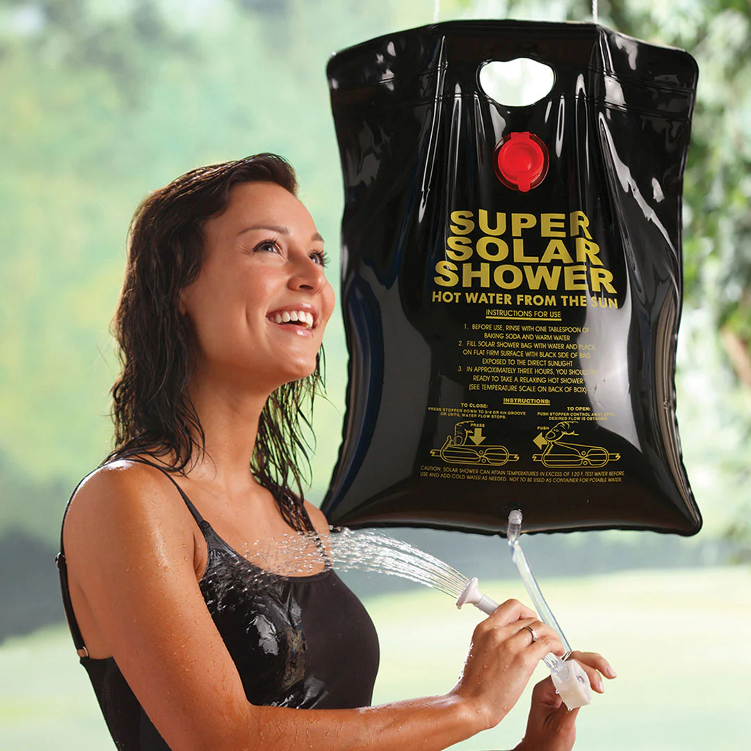 Coghlans Solar Heated Camp Shower - Image 3