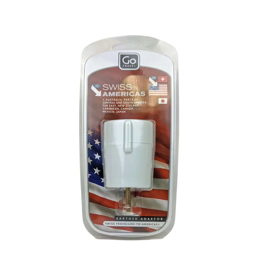 Go Travel Switzerland to Americas Adaptor Plug - Image 4