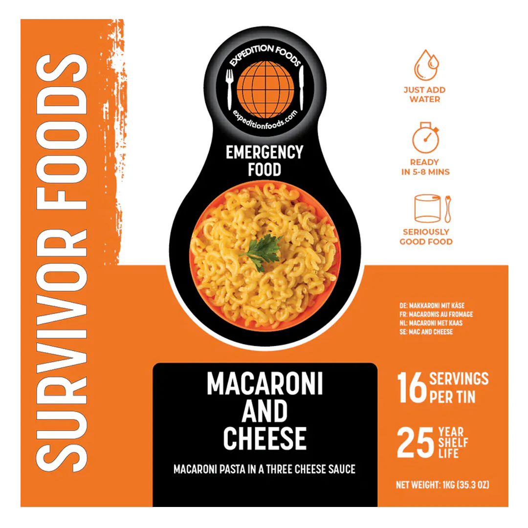 Expedition Foods Survivor Freeze Dried - Macaroni Cheese (V) - Image 3