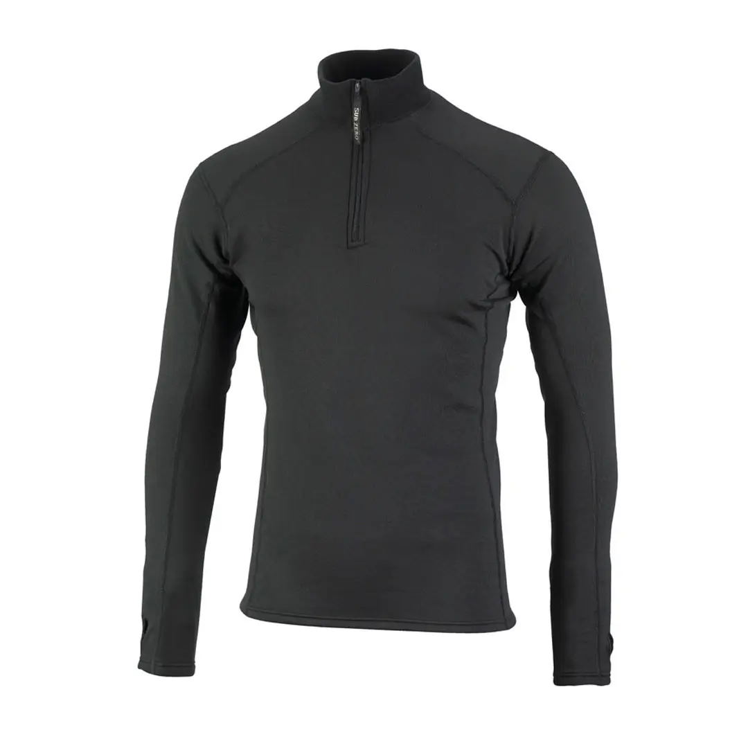 Factor 2 Mens Long Sleeve Zip Neck Mid Layer Top - Image 4