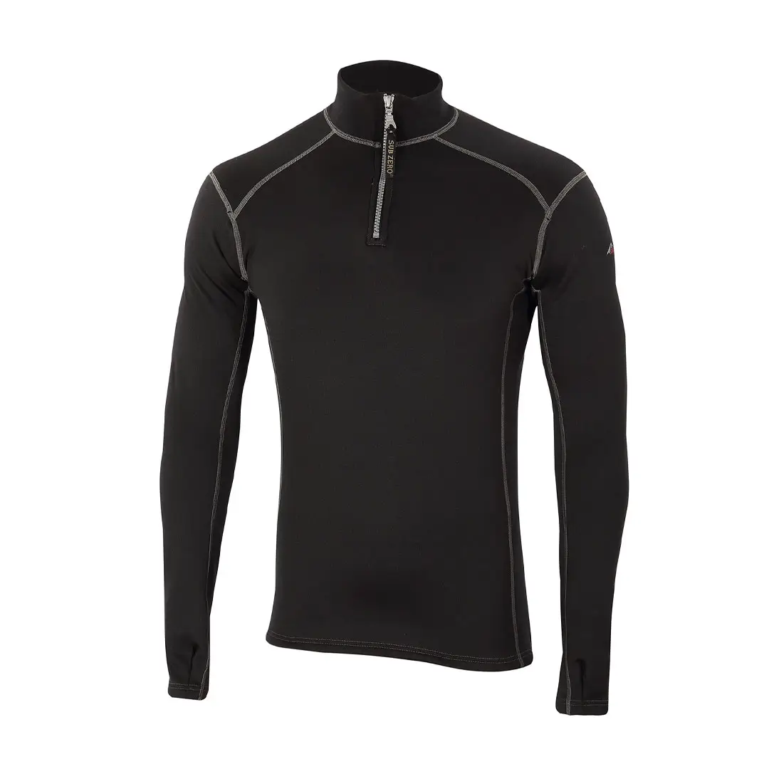 Factor 2 Mens Long Sleeve Zip Neck Mid Layer Top - Image 7
