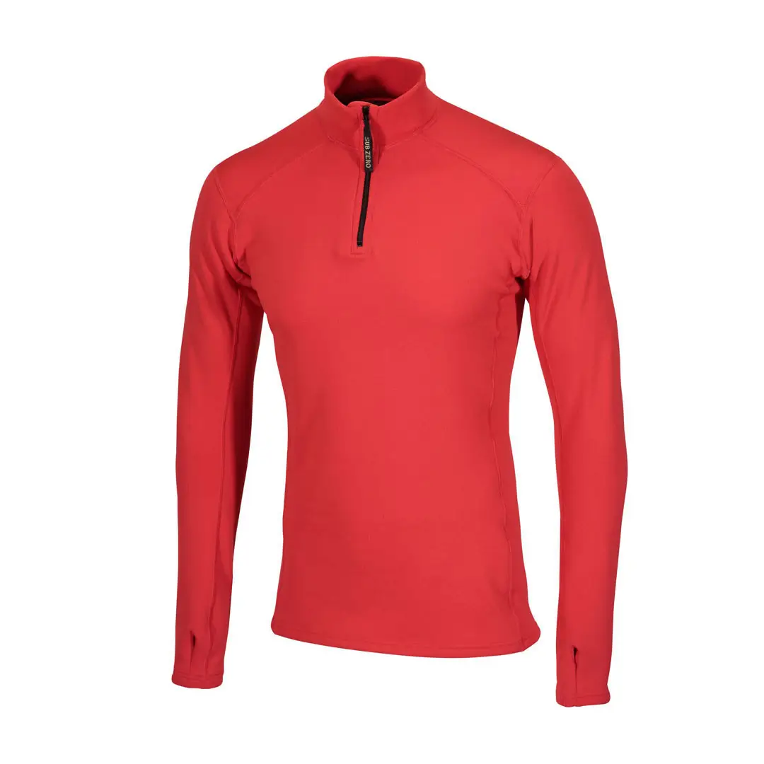 Factor 2 Mens Long Sleeve Zip Neck Mid Layer Top - Image 9