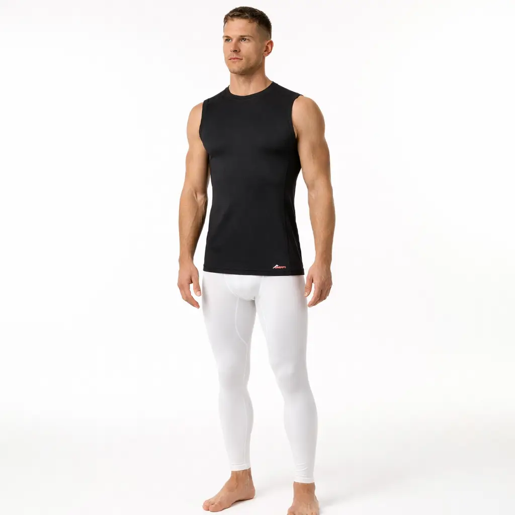Factor 2 Mens Sleeveless Mid Layer Thermal Top - Image 4