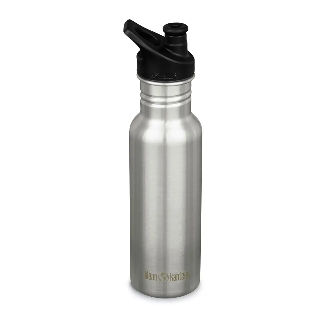 Klean Kanteen Classic Sports Cap Stainless Steel Water Bottles 532ml - Image 4