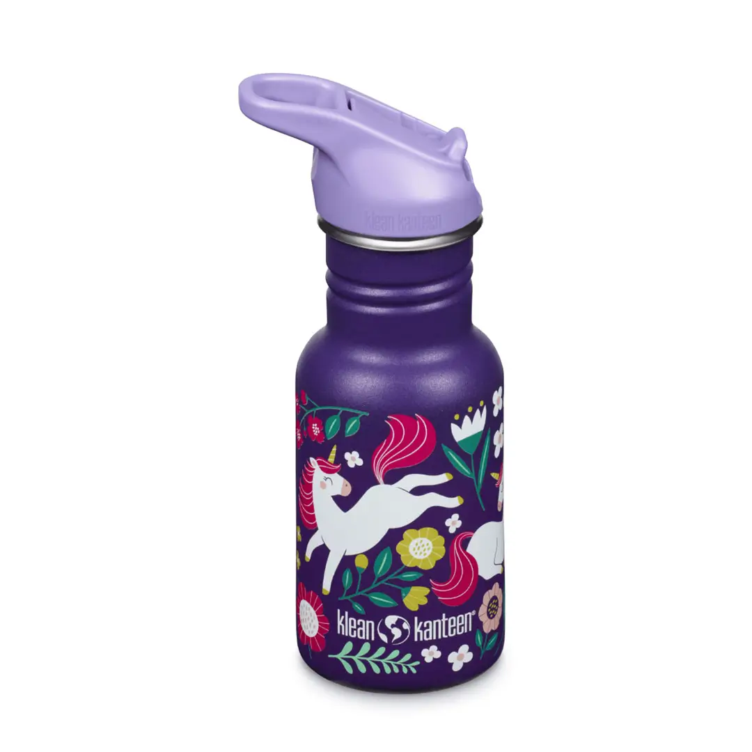 Klean Kanteen Kids Classic Water Bottle Flip Cap 355ml