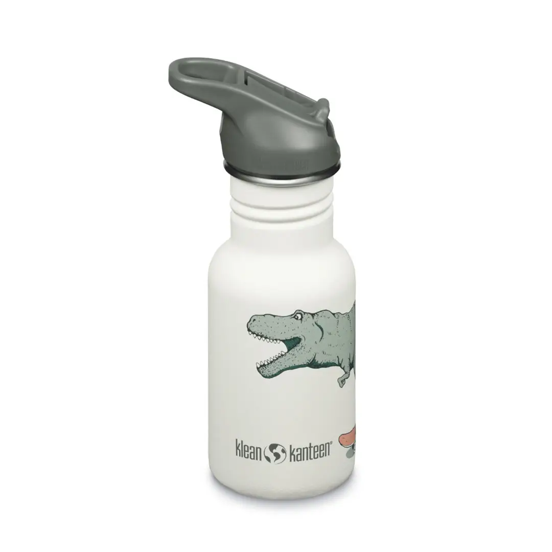 Klean Kanteen Kids Classic Water Bottle Flip Cap 355ml - Image 3