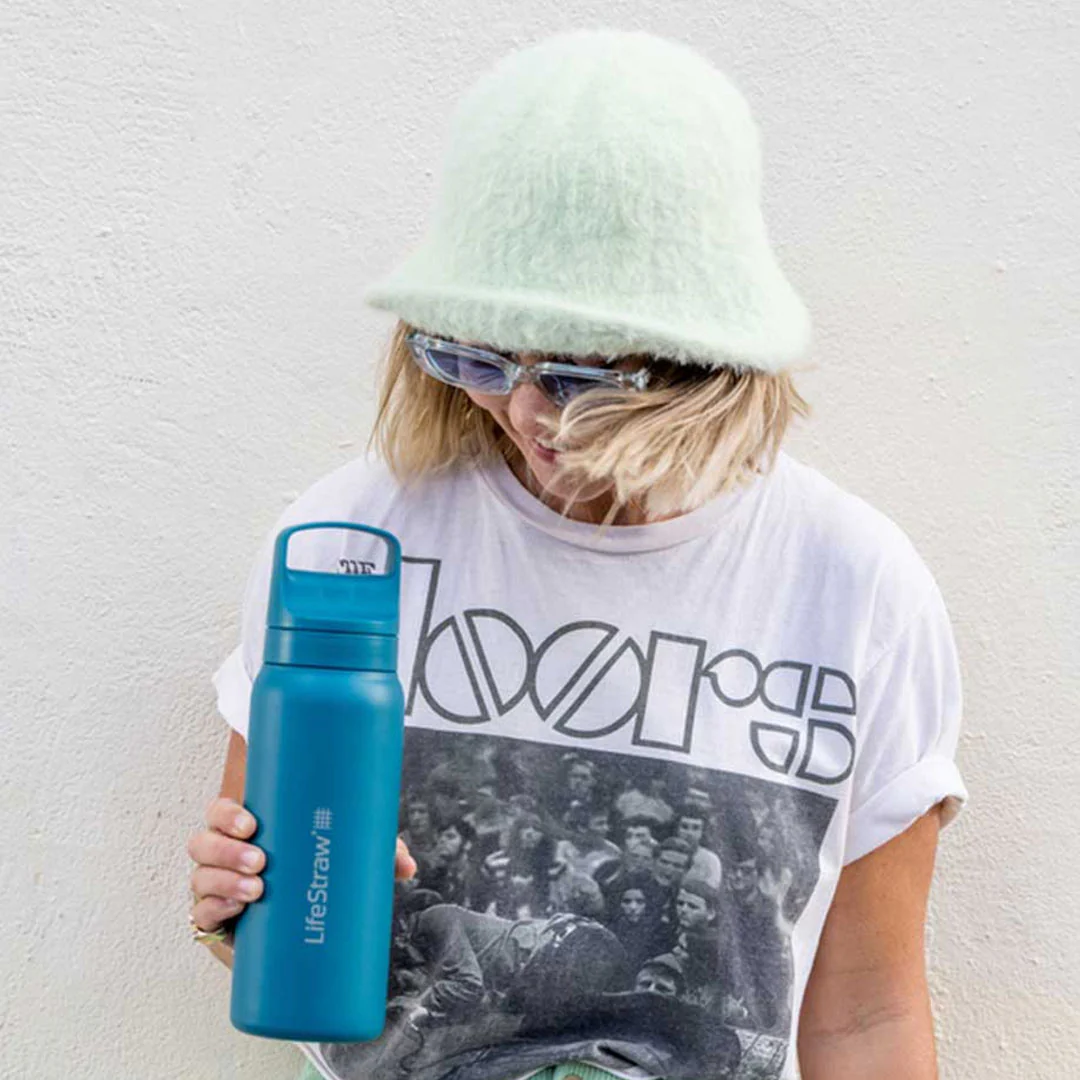 LifeStraw Vacuum Insulated Stainless Steel Water Filter Bottle 1000ml - Image 4