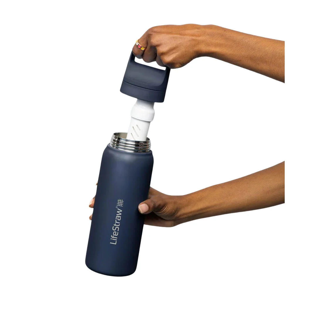 LifeStraw Vacuum Insulated Stainless Steel Water Filter Bottle 530ml - Image 2