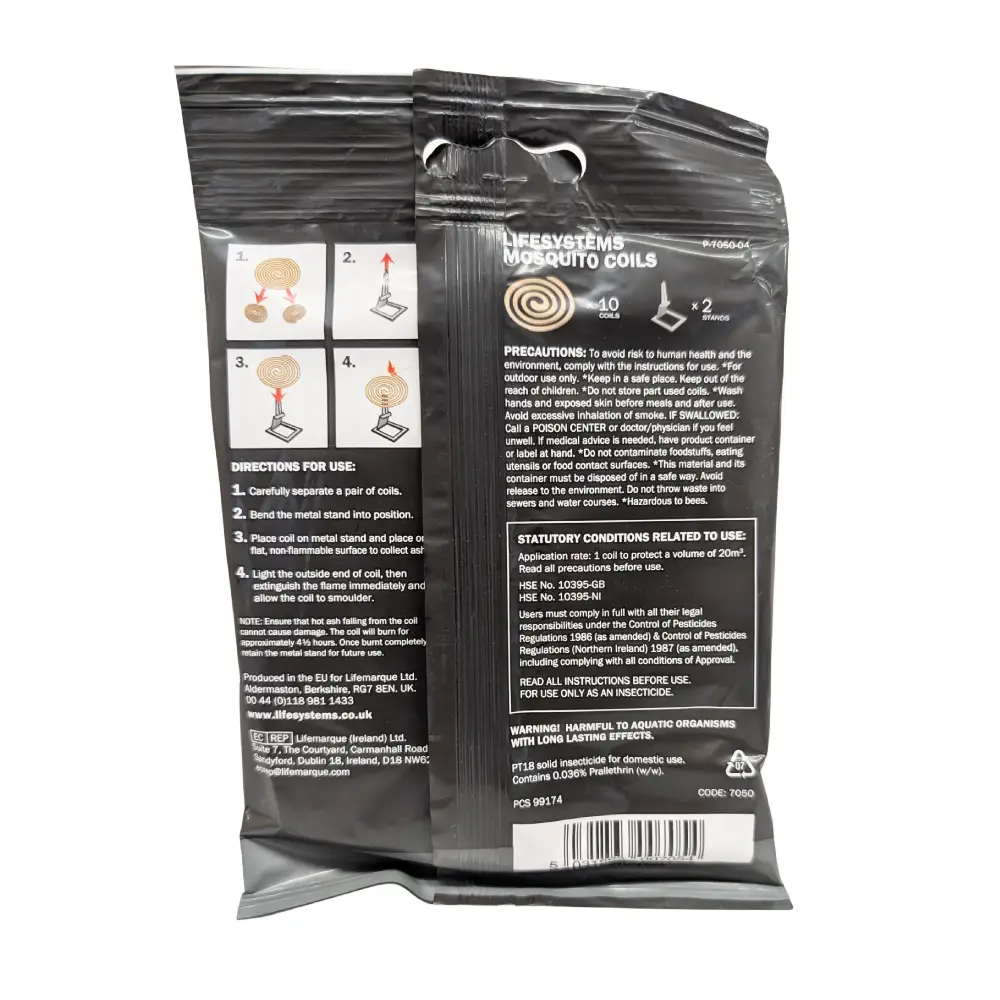Lifesystems Insect Repellent Smoke Coils - Image 6