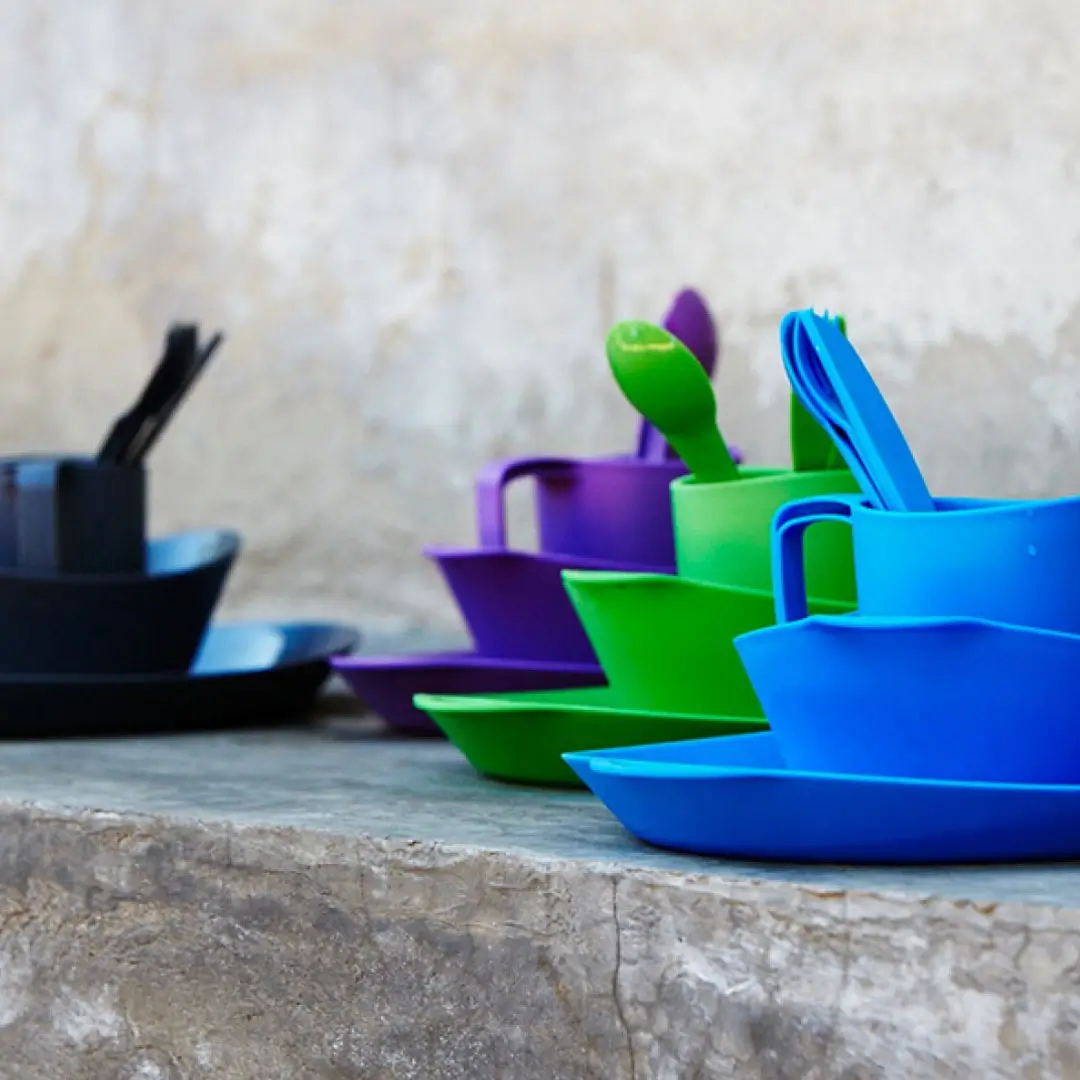 Lifeventure Ellipse Plastic Camping Cutlery - Image 5