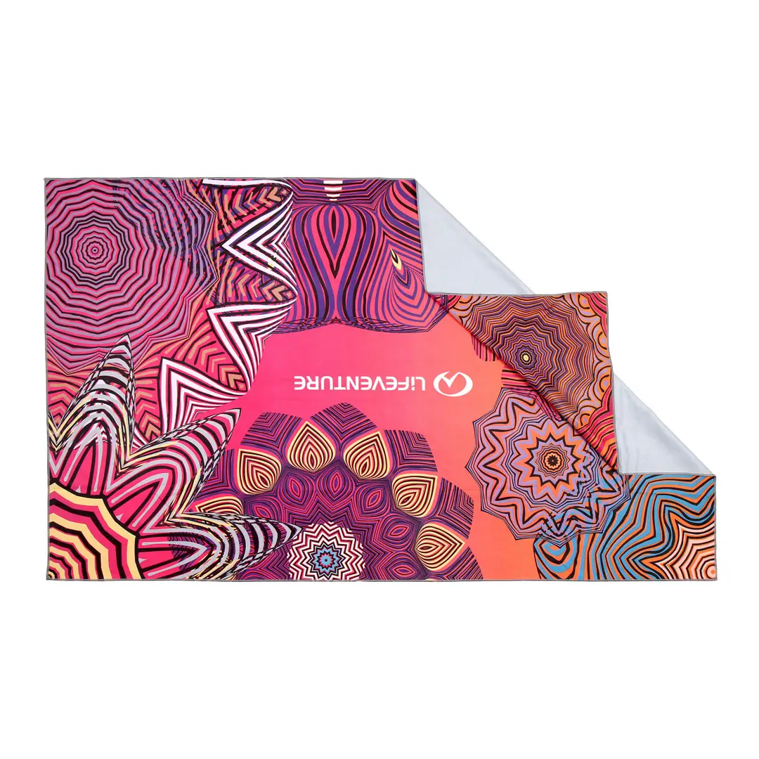 Lifeventure Soft Fibre Printed Travel Towels - Image 4