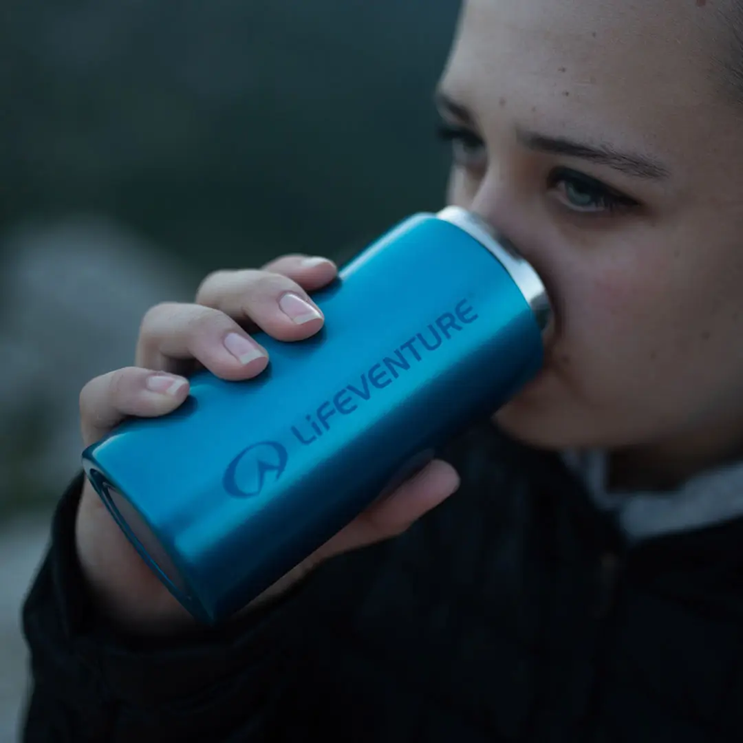 Lifeventure Stainless Steel Thermal Mugs Gloss 300ml - Image 3