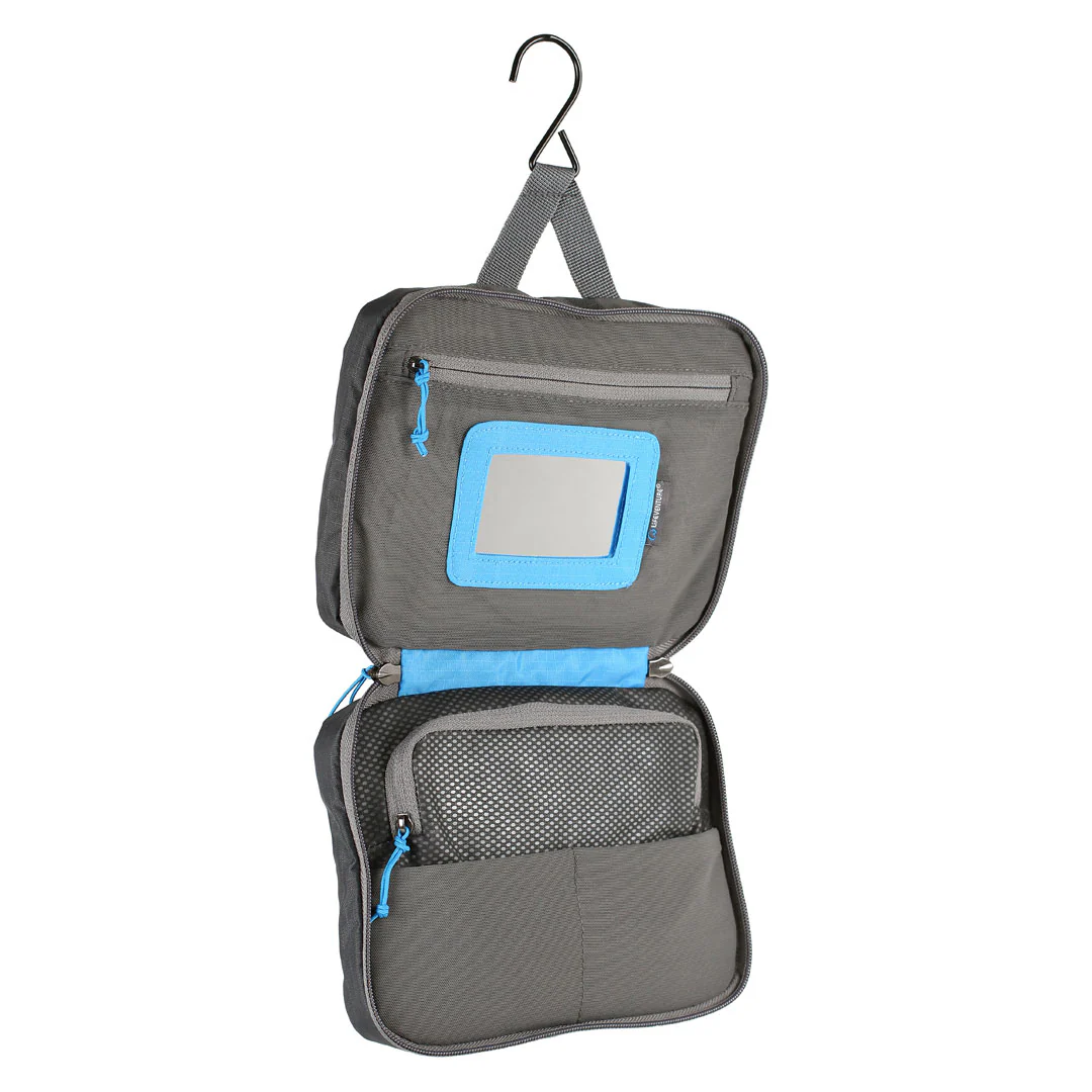 Lifeventure Travel Wash Bag Small Grey - Image 3