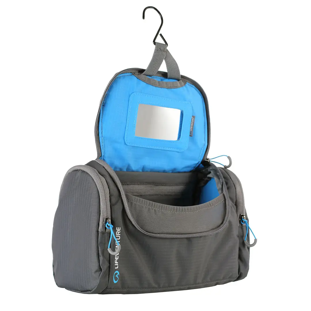 Lifeventure Travel Wash Holdall Grey - Image 2
