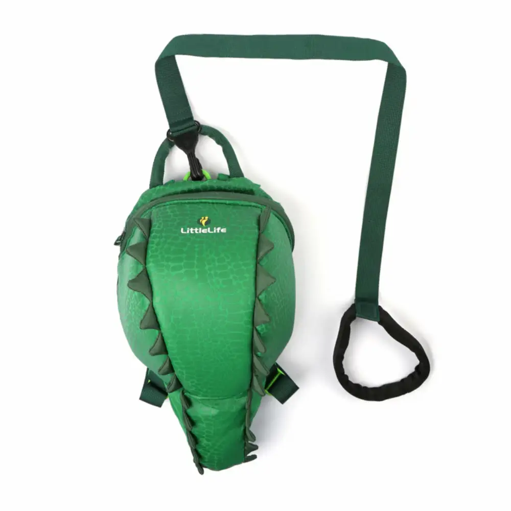 Littlelife Crocodile Toddler Backpack With Safety Rein - Image 2