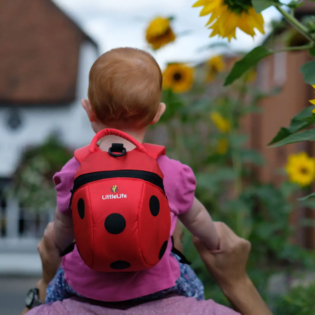 Littlelife Ladybird Toddler Backpack With Safety Rein - Image 5
