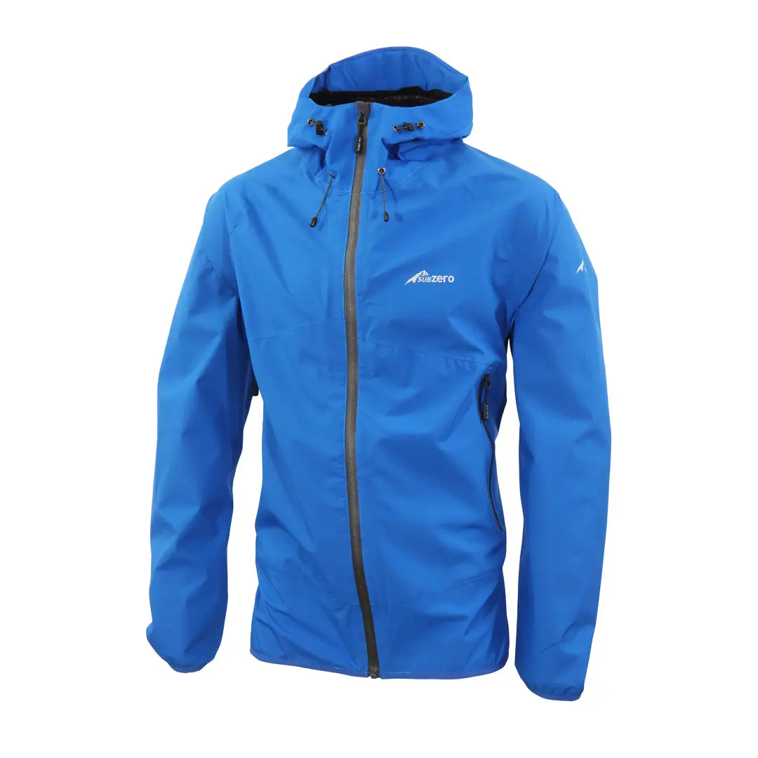 Mens Lightweight Waterproof Jacket Blue - Image 4