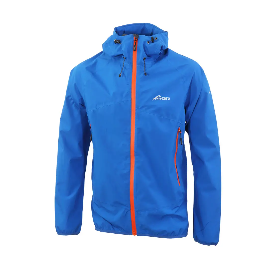Mens Lightweight Waterproof Jacket Blue - Image 5