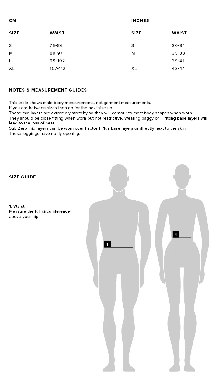 Merino Wool Mens Mid Layer Leggings - Image 3