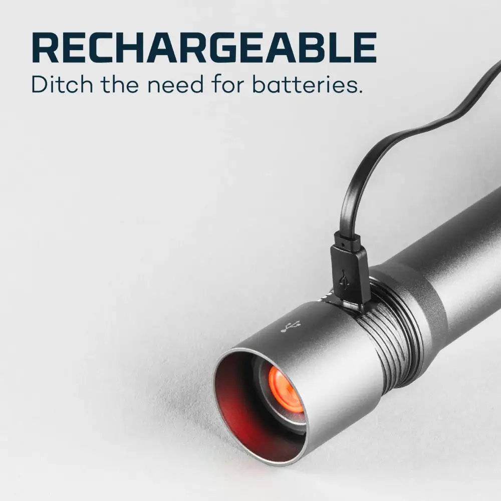 NEBO Davinci 3500 Lumen Rechargeable LED Hand Torch - Image 4