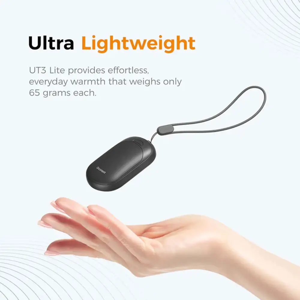 Ocoopa UT3 Lite Rechargeable Hand Warmers - Image 5