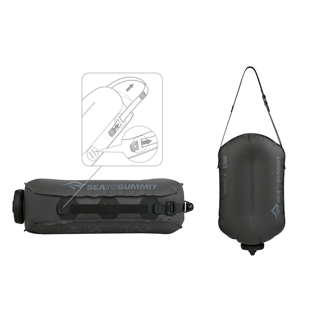 Sea To Summit Watercell X Water Carrier 4-20 Litres 4-20 Litres - Image 4
