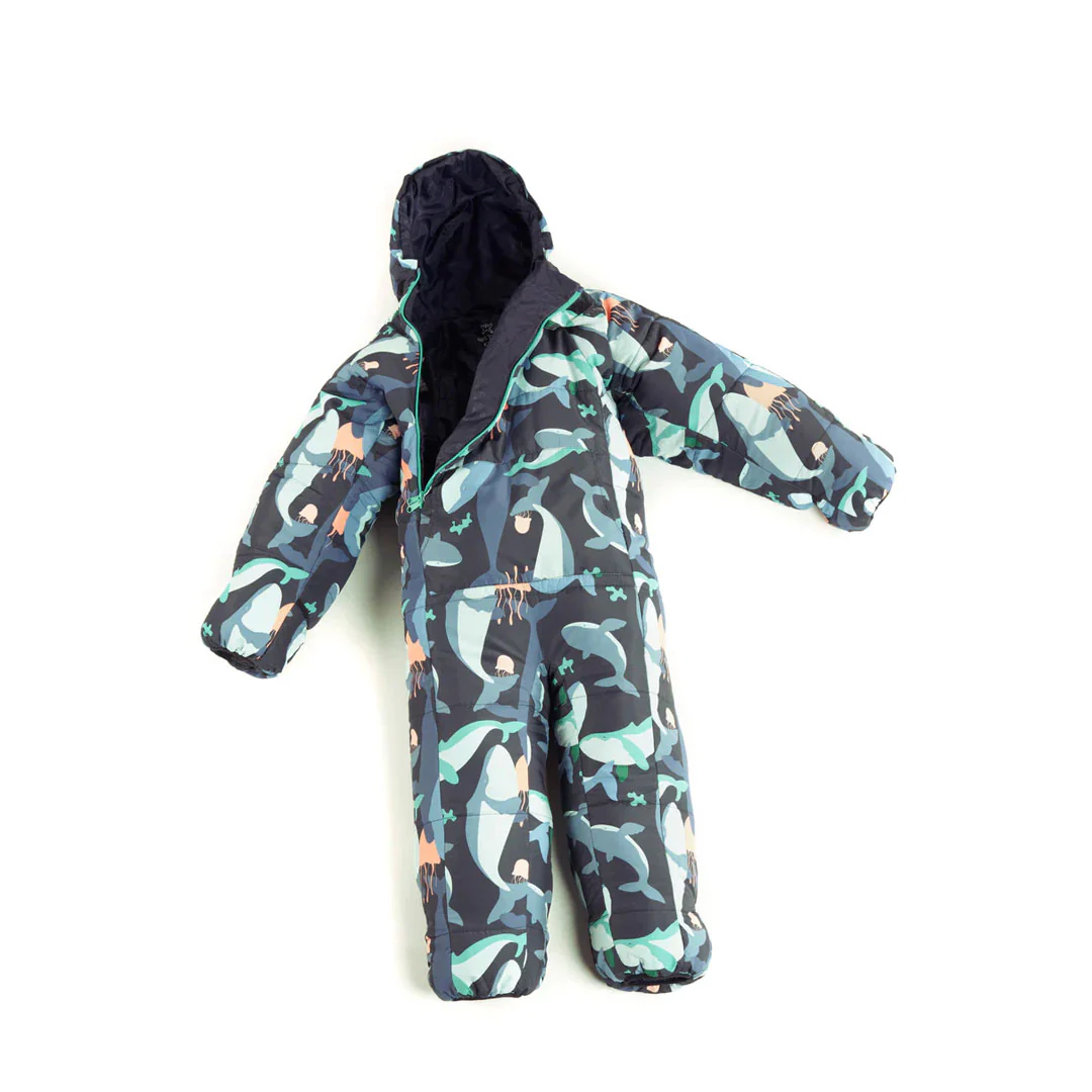 Selk'bag Kids Recycled Deep Sea Sleeping Bag Suit - Image 2